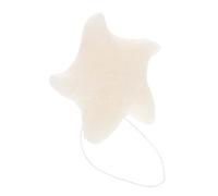 WOFASHPURET Prenez un bain et lavez-vous le visage animal d'éponge de bain pour les enfants Sponge de bain nouveau-né serviette de bain nouveau-né jolie éponge de bain naturel blanche