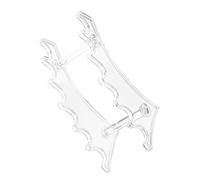 WOFASHPURET Présentoir Arc-ciel Acrylique pour Crayon à Sourcils et Eyeliners Support Compact et pour Bureau et Magasins de Maquillage Organisateur Simple et Facile à Nettoyer