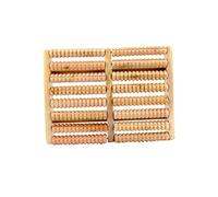WOFASHPURET Rouleau de Massage en à 8 Rangées Outil d'Automassage pour Soulager la Tension Favorise la Circulation Pieds Fatigués Masseur Solide Bien-