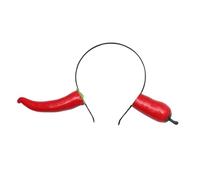 WOFASHPURET Serrage-tête De Fête Petit Piment Mousse Léger Couvre-chef Amusant Pour Adultes Accessoires Cosplay Fête