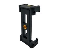 WOFASHPURET Support de Téléphone Pliable en Plastique Noir, Pince E pour Smartphones 2,6-3,7 Pouces, Adaptateur Trépied Portable pour Selfie et Photos de Groupe, Accessoire Léger de Voyage