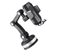 WOFASHPURET Support Téléphone Voiture Ventouse Adhésive Fixation Tableau de Bord Réglable pour Navigation et Appels Mains en Toute Sécurité