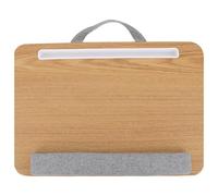 WOFASHPURET Table Pliable pour Ordinateur Portable 33 Cm, Support Antidérapant, Structure Stable en Matériau Doux, Portable et Léger, Bureau pour Lit et Genoux, Adapté pour Travail à Domicile