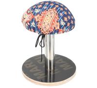 WOFASHPURET Tabouret de Repassage en Bois Compact Housse en Tissu, Planche à Repasser Domestique Légère, Ouverture Facile des Pieds, pour Personnes Repassant Fréquemment, Usage Défroisseur