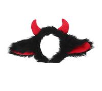WOFASHPURET -tête cornes de diable d'Halloween : -tête gothique pour cheveux de démon - déguisement effrayant pour cosplay - coiffe de fête effrayante pour événements à thème d'Halloween