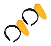 WOFASHPURET -tête De Forme De Maïs Accessoire Pour Cheveux Peluche Et Décoratif Pour Fêtes Et Mariages