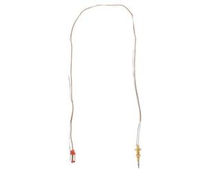 WOFASHPURET Thermocouple pour Gazinière Intégré en Acier Inoxydable Or Compact Performance Fiable pour Appareil de Cuisson et Foyer Extérieur