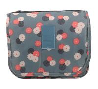 WOFASHPURET Trousse de Toilette Suspendue Portable Organisateur de Voyage Multifonctionnel Paquet de Rangement Pliable Crochets Voyages et L'Usage