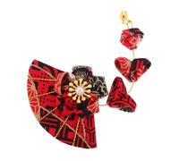 WOFASHPURET Vintage Japanese Hair Accessories for Women Unique Flower Tassels Hairpin Stick for Kimono and Modern Fashion