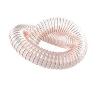 WOFDALY Conduit d'air Industriel PU Tuyau en Polyuréthane Conduit Flexible Transparent 1 Mètre Fil d'acier en Spirale Intégré Diamètre Intérieur 95 MM Tube Télescopique,Wall Thickness 1.5mm