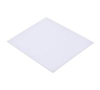 WOFDALY Feuille De Plastique ABS Blanc, Plaques en Plastique ABS 300 Mm X 500 Mm pour Modèle De Construction, Bricolage, Panneau,300 * 500 * 0.8mm(2pcs)