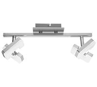 Wofi A LED Plafond Spot Métal 5.2 W Intégré 80 x 110 x 340 cm, nickel mat 7026.02.64.5000