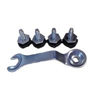 WOFMCKXU Clé à vis de réglage du Pied de Machine à Laver, Compatible avec Samsung(4pcs 1pcs)