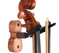 Wogod Violon Cintre Home et studio support mural pour violon ou Viola. en bois dur Sapele