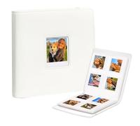 WOGOZAN Album photo à 288 pochettes pour appareil photo Polaroid Go Gen2/9035/9071/9070 à impression instantanée, album en polyuréthane avec couverture - Blanc