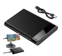 WOGXN Boîtier Externe, boîtier de Disque Dur | Boîtier de Disque Dur Externe Portable,Boîtier de Disque Dur Polyvalent pour Les Ordinateurs Portables de Travail en extérieur