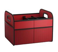 WOGXN Organisateur de Stockage pour Coffre - Rangement Pliable pour le Coffre de Voiture | Boîte Étanche à Poignée de 30L pour Accessoires Couches Fruits Légumes Snacks Vaisselle de Camping