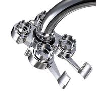 WOGXN Outil de retrait d'aérateur de robinet,Clé retrait robinet 12 en 1,Pour usage domestique, cuisine, douche, lave-vaisselle, plomberie, résidentiel