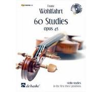 Wohlfahrt 60 Studies Opus 45 Position 1-3 Pour Violon + Cd