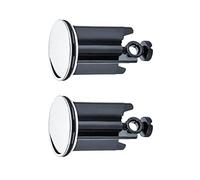 Wohlstand 2 pièces Bouchon de Lavabo de Salle de Bain Universel, Bouchon d'évier Universel, Bouchon d'évier Inférieur pour Les éviers, Baignoire, lavabo