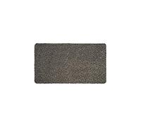 WohnDirect Magic Mat 50x90cm, Gris-Taupe chiné • Paillasson en Microfibre Ultra Absorbant, Lavable et antidérapant • 0,5 CM d'épaisseur