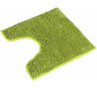 WohnDirect Tapis de bain avec découpe WC PARIS Vert 45 x 45 cm AVEC découpe