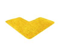 WohnDirect Tapis de Bain Jaune - 50x100x100 - pour créer Un Set de Tapis de Bain - Antidérapant, Absorbant et Doux