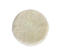 WohnDirect Tapis de Bain Round combinable Un Ensemble • Tapis de Bain Créme • Ø 71 cm