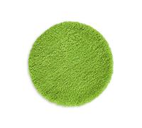 WohnDirect Tapis de Bain Round combinable Un Ensemble • Tapis de Bain Vert • Ø 90 cm