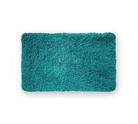 WohnDirect Tapis de Bain Tapis de Douche Moderne en Microfibre Tapis Salle de Bain Bleu