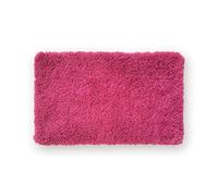 WohnDirect Tapis de Bain Tapis de Douche Moderne en Microfibre Tapis Salle de Bain Rose