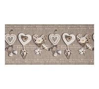 WohnDirect Tapis de Cuisine d'intérieur jusqu'à 10 m de Longueur, 100% Polyester, antidérapant et Facile Lavable, 50 x 120 cm