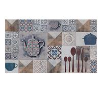 WohnDirect Tapis d'intérieur Fonctionnel jusqu'à 10 m de Long - Tapis de Cuisine résistant, antidérapant et Facile à Nettoyer - Tapis de Bain - Tapis de Passage - Costiera - 50x130cm