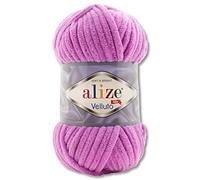Wohnkult Alize Velluto Laine 100 g en 30 choix (378 - Orchidée)