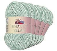 Wohnkult Himalaya - 90025 - Lot de 5 pelotes de laine à tricoter - 100 g - 40 couleurs au choix - Veloutées, pelucheuses et brillantes - Pour accessoires, vêtements et couvertures - Nuage