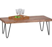 Wohnling Acacia massif Table basse 115 x 60 x 40 cm WL1.512