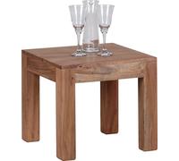 Wohnling Acacia Table basse massive 45 x 45 cm bois massif ; WL1.446
