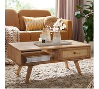 WOHNLING basse design WOHNLING table de salon en bois massif table basse
