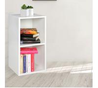WOHNLING étagère sur pied WL5.175 bois 30x60x30 cm étagère blanche moderne petite étagère en bois