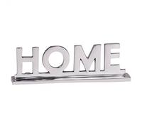 WOHNLING Home Deco Style de Lettrage Salon Table à Manger décoration Appartement Al Decor Aluminium Argent 22 cm