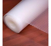 wohomuke Tapis de tiroir,55x600cm Protection tiroir Cuisine Plastique EVA Tapis de Frigo (Transparent, 55x600cm)