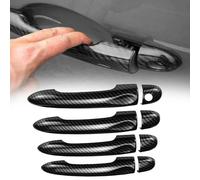 WOHOOD Accessoires Accessoires Style D'autocollant Garniture Couverture Protecteur Poignée Porte Extérieure Voiture Pour R&enault Pour Megane 3 2008-2016