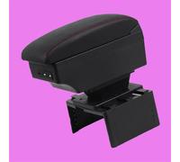 WOHOOD Boîte D'accoudoir De Rangement Double Couche avec 7 Ports USB, Boîte D'accoudoir De Console Centrale De Voiture pour R&enault pour Kangoo