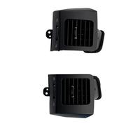 WOHOOD Grille D'aération A/C Vent Silver Decorative Frame pour T&oyota pour Land Cruiser pour Prado LC120 2003 2004 2005 2006 2007 2008 2009