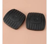 WOHOOD Lot De 2 Coussinets en Caoutchouc pour Pédale De Frein Et d'embrayage De Voiture pour N&issan pour Note 2006 2007 2008 2009 2010 2011 2012 2013 Accessoires