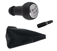 WOHOOD Pommeau Levier Vitesse Guêtre Housse Coffre pour P&eugeot 106 206 306 307 308 309 405 406 407 508 605 607 807 pour Citroën C2 C3 C4 pour Saxo pour Xsara