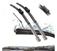 WOHOOD pour P&orsche pour Macan S 2014-2023 2017 2018 2019 2020 Ensemble De Balais D'essuie-Glace Avant Et Arrière Accessoires Pare-Brise Fenêtre Accessoires