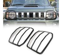 WOHOOD Voiture Décoration Couverture D'habillage Capots Phare Avant Voiture pour Suzuki pour Jimny 2007 2008 2009 2010 2011 2012 2013 2014 2015 2016 2017 Accessoires Extérieurs Voiture