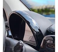 WOHOOD Voiture Décorer Cadre de décoration de Tableau de Bord de Modification intérieure de Voiture pour Mercedes pour Smart 453 Fortwo Forfour Accessoires de Voiture (Color : Le Noir)