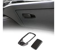 WOHOOD Voiture Décorer Couvercle D'habillage De Commutateur De Boîte De Rangement De Copilote De Voiture pour BMW Série 3 G20 G28 2019 2020 2021 Accessoires Intérieurs (Color : Carbon Black)